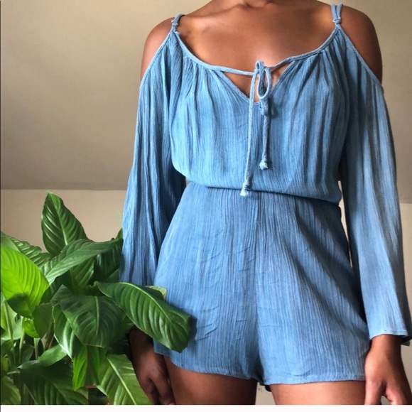 See you Monday Long Sleeve Romper - Picture 1 of 7